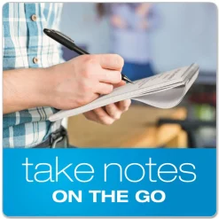 Clearance Earthwise by 4 x 8 Gregg Rule Recycled Reporter's Notepad - White Cover/White Sheets Cleaning & Janitorial Supplies