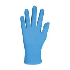 Hot 6 mil Thick 9.5 in. Long Powder-Free G10 2PRO Nitrile Gloves - Extra Large, Blue (90/Box) Work Gloves