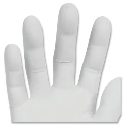 Discount 3.5 mil Thick 9.5 in. Long Powder-Free STERLING Nitrile Exam Gloves - Large, Sterling Gray (200/Box) Cleaning & Janitorial Supplies