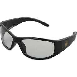 Clearance Elite Safety Eyewear - Black Frame/Clear Anti-Fog Lens Eye Protection