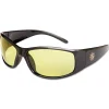 Hot Elite Safety Glasses - Amber Anti-Fog Lens Eye Protection