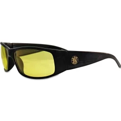 Hot Elite Safety Glasses - Amber Anti-Fog Lens Eye Protection