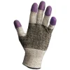 Outlet G60 240 mm Purple Nitrile Gloves - Large/Size 9/Black/White (1-Pair) Work Gloves
