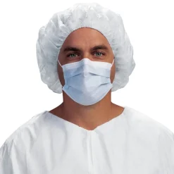 Hot M5 Pleat Style Face Mask With Earloops - Regular, Blue(10 Bags/Carton) Masks
