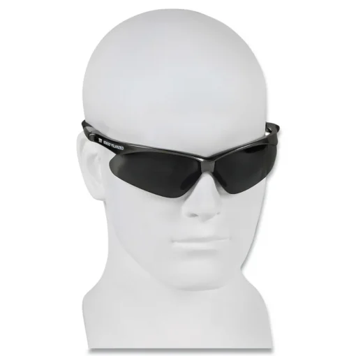Online Nemesis Safety Glasses - Gunmetal Frame/Smoke Lens (12/Box) Eye Protection