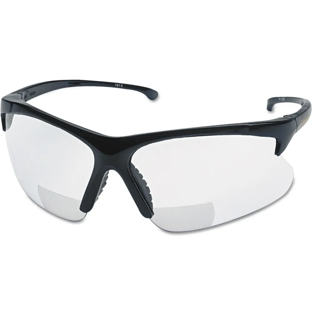 New V60 30 06 Reader Safety Eyewear - Black Frame/Clear Lens Eye Protection