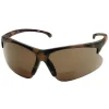 Clearance V60 30-06 Readers Safety Sunglasses Glasses - Tortoise Nylon Frame, Smoke Polycarbonate Lens (6/Box) Eye Protection