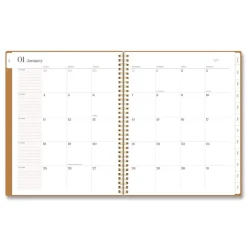 New 11 in. x 8.5 in. 12-Month (Jan-Dec): 2026 WorkStyle Weekly/Monthly Planner - Baked Clay Cover Paper & Printables