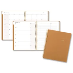 New 11 in. x 8.5 in. 12-Month (Jan-Dec): 2026 WorkStyle Weekly/Monthly Planner - Baked Clay Cover Paper & Printables