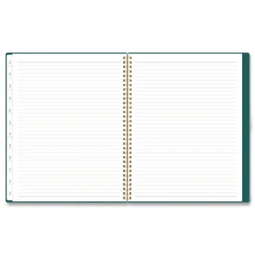 Outlet 11 in. x 8.5 in. 12-Month (Jan-Dec 2026) WorkStyle Poly Monthly Planner - Teal Cover Paper & Printables
