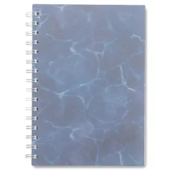8.5 in. x 5.5 in. 12-Month (Jan-Dec 2026) Abyss Weekly/Monthly Planner - Blue Cover Calendars & Planners