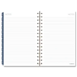 8.5 in. x 5.5 in. 12-Month (Jan-Dec 2026) Abyss Weekly/Monthly Planner - Blue Cover Calendars & Planners