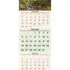 Discount 14-Month: Dec 2025 to Jan 2027 Three-Month 12 in. x 27 in. Scenic Landscape Photography Wall Calendar - White Sheets Calendars & Planners