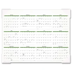 Online 12-Month (Jan to Dec): 2026 22 in. x 17 in. Puppies Photography Puppies Monthly Desk Pad Calendar - White Sheets, Clear Corners Calendars & Planners