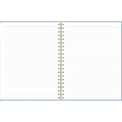 Best Workstyle 11 in. x 9.38 in. 12-Month (Jan to Dec) 2025 Geometric Artwork Weekly/Monthly Planner - Blue/Gold Cover Calendars & Planners