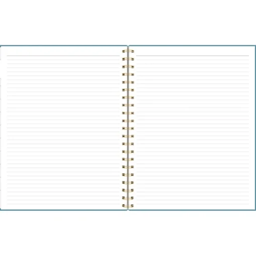 Best Workstyle 11 in. x 9.38 in. 12-Month (Jan to Dec) 2025 Geometric Artwork Weekly/Monthly Planner - Blue/Gold Cover Calendars & Planners