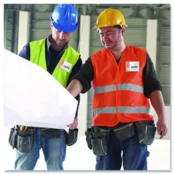 Discount 74461 3.5 in. x 2.25 in. Top Load Clip-Style Badge Holder with Laser/Inkjet Insert - White (100/Box) Labels & Label Makers