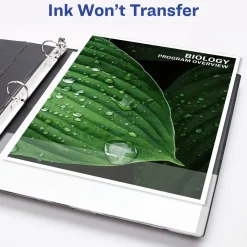 Online 11 in. x 8.5 in. 1 in. Capacity 3 Rings Framed View Heavy-Duty Binders - Black (12/Carton) Binders & Binding Supplies