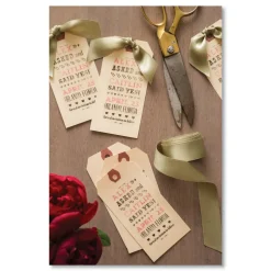 Discount 6.25 in. x 3.13 in. 11.5 pt Stock Strung Shipping Tags - Manila (1000/Box) Binders & Binding Supplies