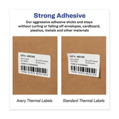 Online 4 in. x 6 in. Multipurpose Thermal Labels - White (220/Roll, 4 Rolls/Box) Paper & Printables
