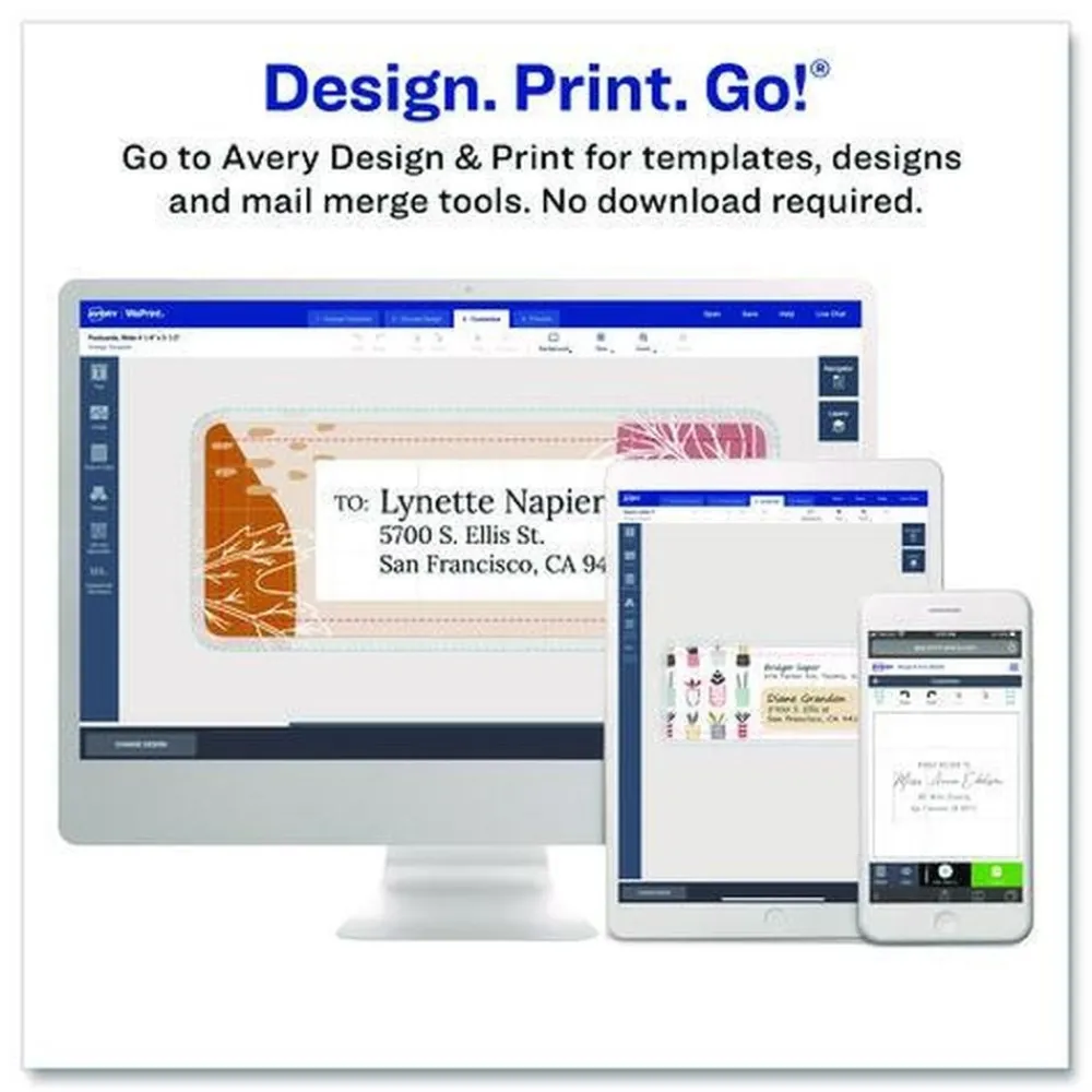 Online 3.5 in. x 5 in. Shipping Labels-Bulk Packs for Inkjet/Laser Printers - White (4/Sheet, 250 Sheets/Box) Labels & Label Makers