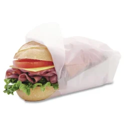 Clearance 8 in. x 10.75 in. Dry Wax Paper - White (500/Box, 12 Boxes/Carton) Tabletop And Serveware