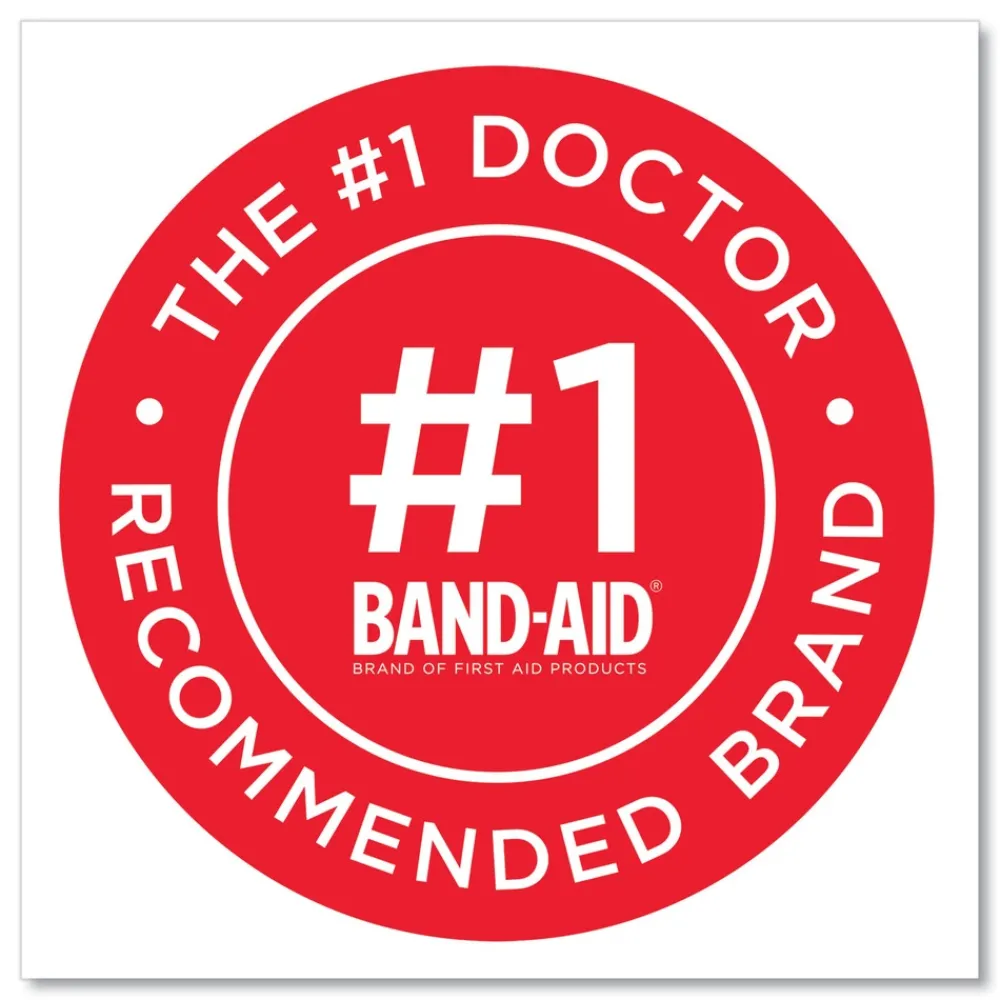 Clearance 1.75 in. x 4 in. Flexible Fabric Adhesive Bandages - Extra Large (10/Box) Emergency Response