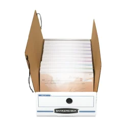 Online LIBERTY 11 in. x 24 in. x 5 in. Check and Form Boxes - White/Blue (12/Carton) Mailing, Packing & Shipping