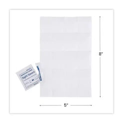 Outlet Sight Savers 8 in. x 5 in. Premoistened Lens Cleaning Tissues (100/Box) Eye Protection