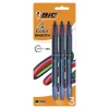 4-Color Smooth Medium 1 mm Retractable Ballpoint Pen - Multicolor (3/Pack) Pens, Pencils & Markers