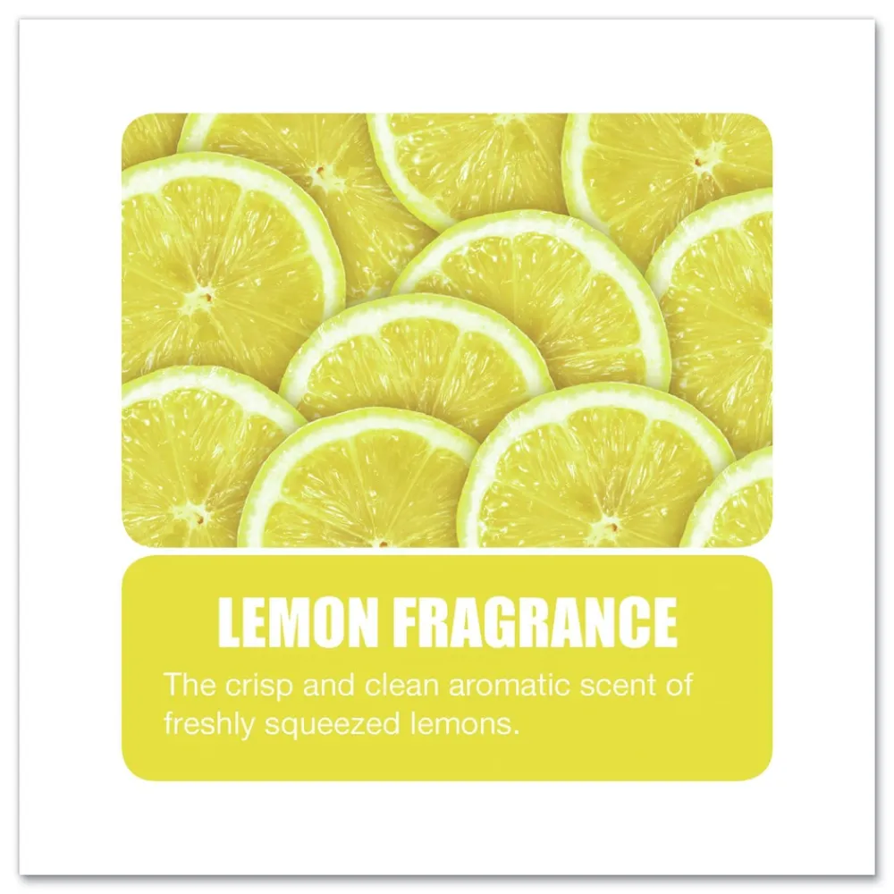 Sale 1 gal. Bottle Water-Soluble Deodorant - Lemon Scent (4/Carton) Odor Control