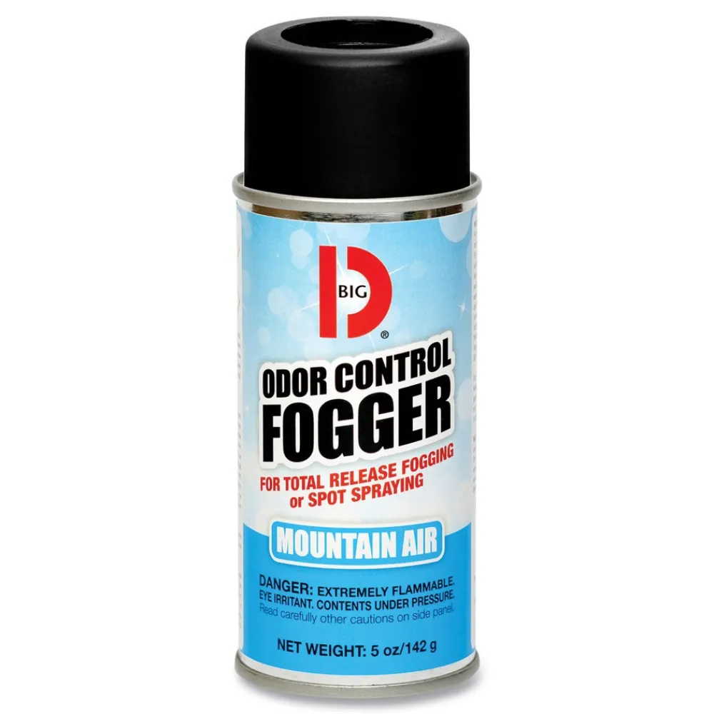 Outlet 5 oz Odor Control Fogger - Mountain Air Scent (12/Carton) Cleaning & Janitorial Supplies