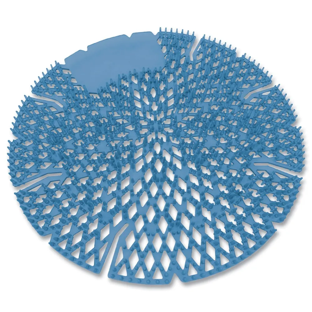 New Diamond 3D Urinal Screen - Mountain Air Scent/Blue (6/Carton) Odor Control