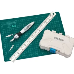 Online Craft Hobby Knife Kit with 26 Assorted Blades and Cutting Mat Cutting Tools