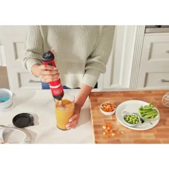 Hot kitchen wand Cordless Immersion Blender - Red Kitchen Appliances