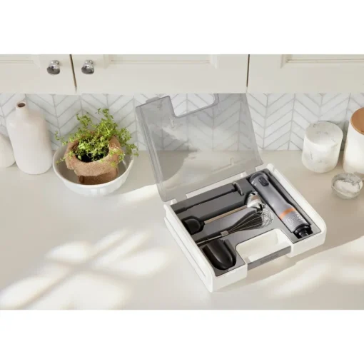 kitchen wand Cordless Blender 6-in-1 Kitchen Multi-Tool - Grey Kitchen Appliances