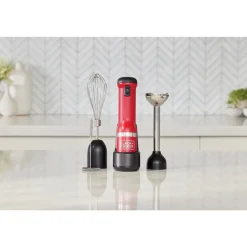 Best kitchen wand Cordless Blender 3-in-1 Kitchen Multi-Tool - Red Kitchen Appliances