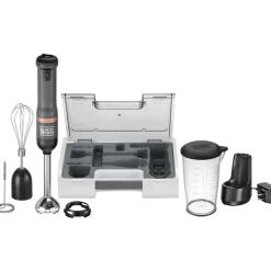 New kitchen wand Cordless Blender 3-in-1 Kitchen Multi-Tool - Grey Kitchen Appliances