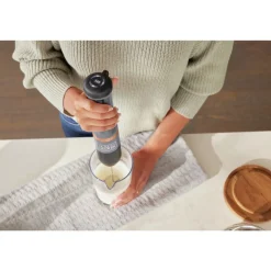 New kitchen wand Cordless Blender 3-in-1 Kitchen Multi-Tool - Grey Kitchen Appliances