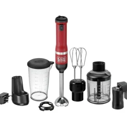 Sale kitchen wand Cordless Blender 4 in1 Kitchen Multi-Tool - Red Kitchen Appliances