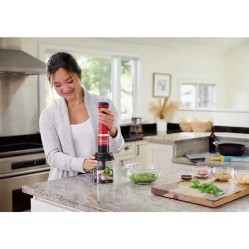Sale kitchen wand Cordless Blender 4 in1 Kitchen Multi-Tool - Red Kitchen Appliances