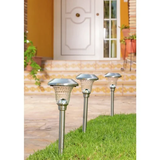 New (8/Pack) Outdoor Solar-Powered Path Light Outdoor Lighting
