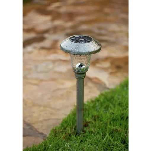 New (8/Pack) Outdoor Solar-Powered Path Light Outdoor Lighting