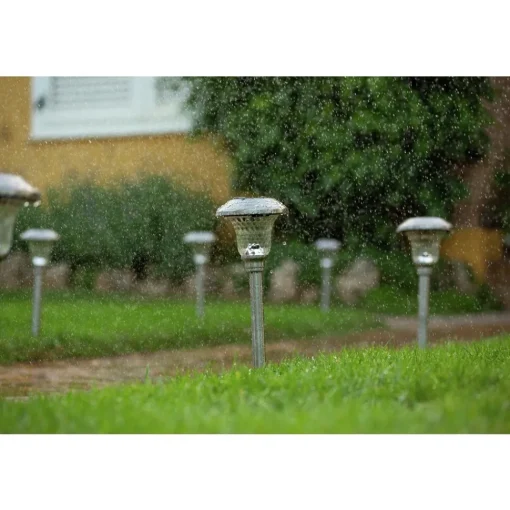 New (8/Pack) Outdoor Solar-Powered Path Light Outdoor Lighting