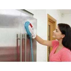 120V Complete Steam Cleaning Solution 7-in-1 Cordless Steam Mop plus Glove Cleaning & Janitorial Supplies