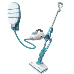 120V Complete Steam Cleaning Solution 7-in-1 Cordless Steam Mop plus Glove Cleaning & Janitorial Supplies