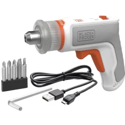 Best 4V MAX Cordless Screwdriver with 2 in. Assorted Bits Electric Screwdrivers