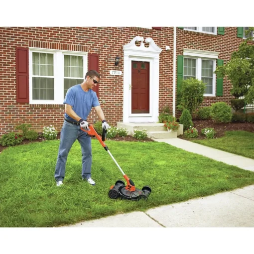 20V MAX Lithium-Ion 12 in. 3-in-1 Cordless Compact Mower Kit (2 Ah) String Trimmers