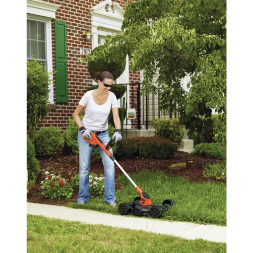 20V MAX Lithium-Ion 12 in. 3-in-1 Cordless Compact Mower Kit (2 Ah) String Trimmers