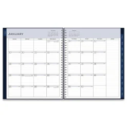 Discount 10 in. x 8 in. 12-Month (Jan to Dec): 2026 Passages Monthly Planner - Navy Cover Paper & Printables
